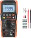 VEVOR Multimètre numérique, TRMS Voltmètre Ohmmètre 4000 comptages, Testeur de tension AC/DC 1000 V avec sélection automatique/manuelle de la plage pour tension, résistance et continuité