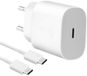 Samsung EP-TA800EWE + EP-DA905BWE 25W Travel USB-A/USB-C Wall Charger Silver