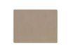 Nordic Nest LIND DNA Set de table Serene Square M 26,5x34,5 cm Gris taupe