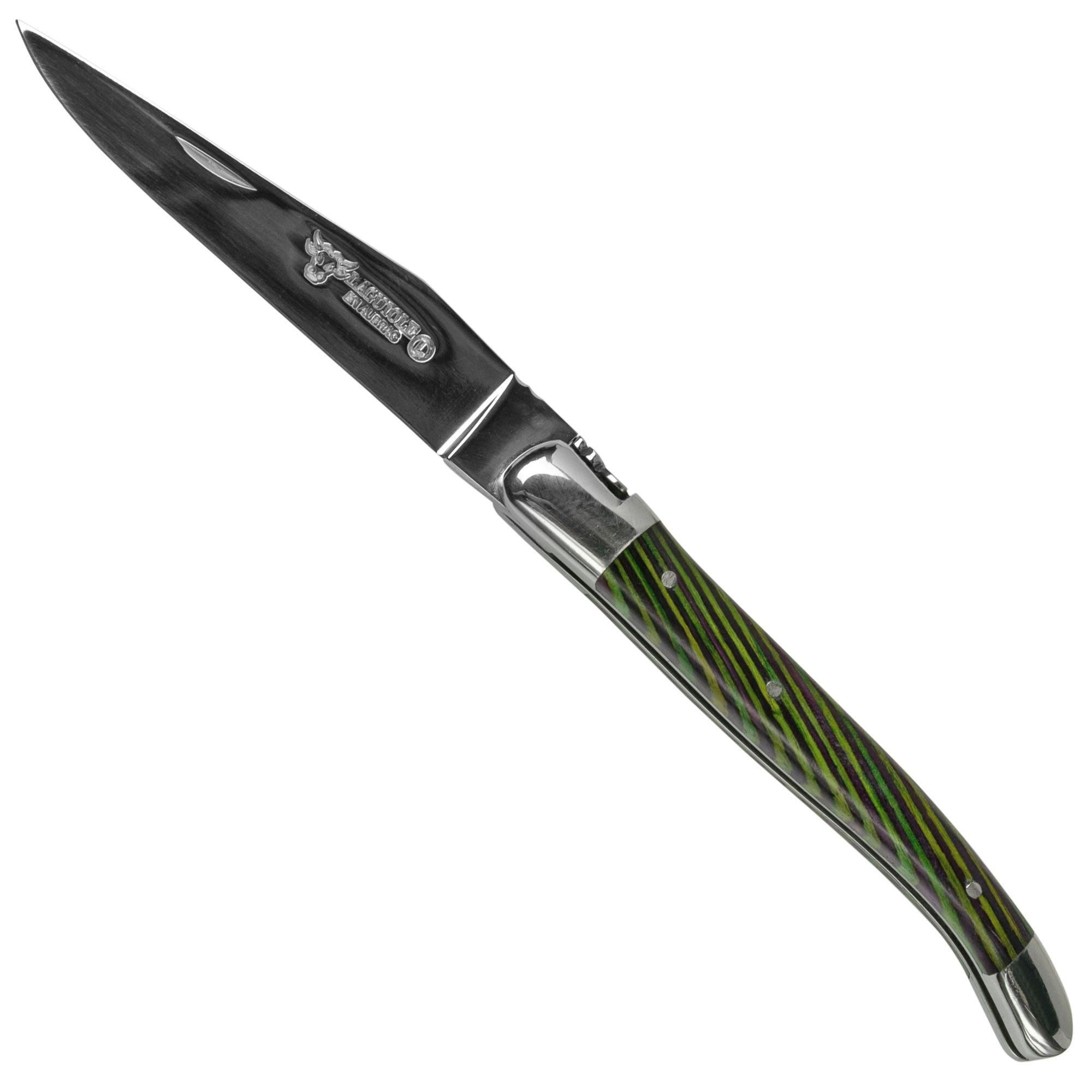 Laguiole en Aubrac L0210SAVIFSJ1 Green Samba Zakmes