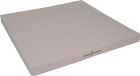 Satellite Tapis de gymnastique 120x120x10 cm, 2 pièces, beige