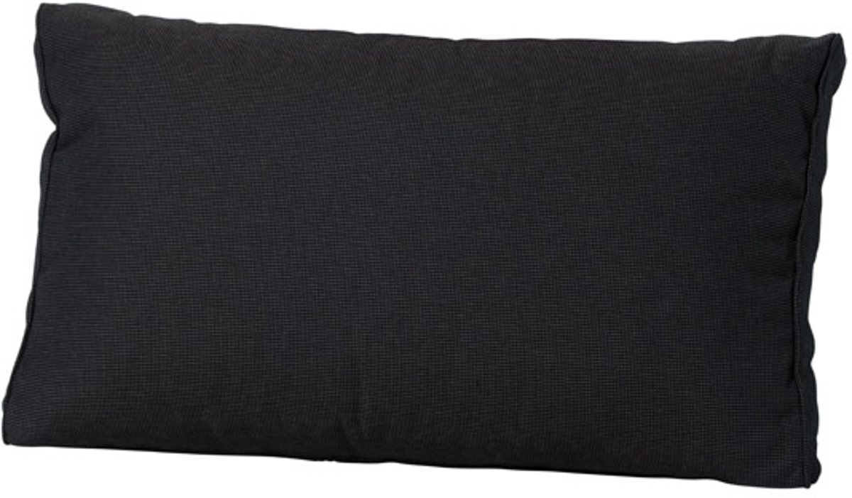 Madison loungekussen rug Basic 73x40 cm - zwart