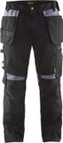 Blåkläder Werkbroek met spijkerzakken 1555-1860 - Zwart/Grijs - C44