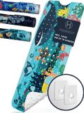 HOMERELLA Badmat antislip voor kinderen - Turquoise Ocean Friends - 100x40cm