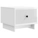 vidaXL Salontafel Hoogglans Wit 49 x 50 x 40 cm Bewerkt hout