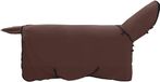 vidaXL - Couverture pour cheval - Complète - Marron foncé - 155 cm - Polyester - Polaire