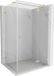 Mexen Lunar T cabine de douche battante droite 115 x 110 cm, transparent, or brossé