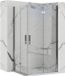 Rea Molier Chrom Double 90x90 cm Douchecabine Vierkant Chroom