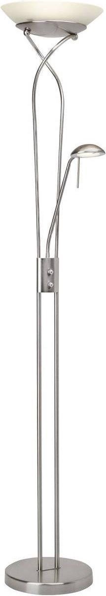 Brilliant Ollie LED Uplighter - Chrome - 18W - 3000K - Dimmable