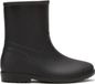 Permani Bottes en caoutchouc pour femme Caoutchouc Chaussures imperméables Chaussures de jardin Peris Noir Taille 41