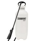 Chapin 20003 Made in USA 3-gallon gazon- en tuinpomp druksproeier, voor het sproeien van planten, tuinbewatering, gazons, onkruid en ongedierte, doorschijnend wit
