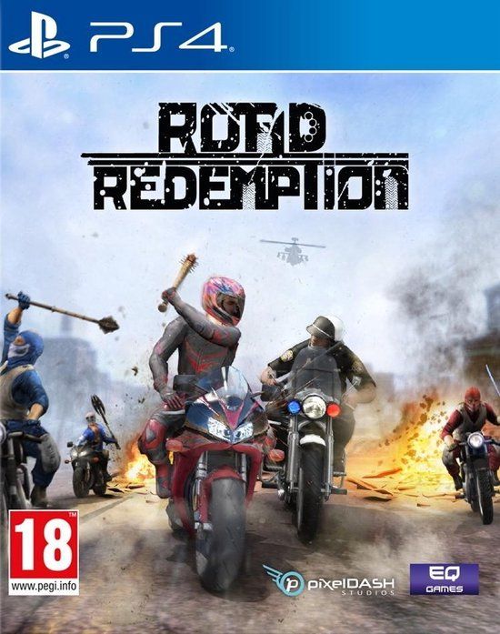 PixelHeart Road Redemption, PlayStation 4, Standard Edition, Blu-ray