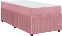 vidaXL Bedframe Roze 80 x 200 cm Stof