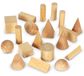 Ensemble de formes géométriques en bois de 19 pièces