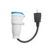 3 m Schuko-adapter met 3 x 1,5 mm² kabel
