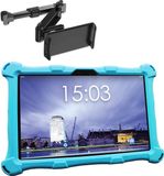 AngelTech OnderwegPakket XL Kindertablet XL Blauw met Tablethouder