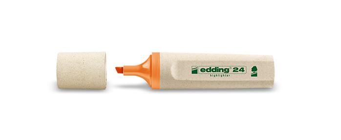 edding Ecoline 24 - Markeerstiften - 10 stuks - geel/oranje