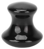 Outil de massage Gua Sha en obsidienne pour les soins de la peau