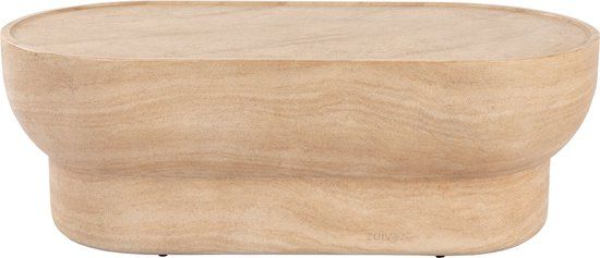 Zuiver Noble Salontafel Ovaal - Beige | Design | Steen