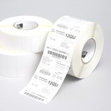 Zebra Z-Perform 1000T - Printeretiketten - wit