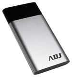 ADJ Power Bank Hunter, 10000mAh, 2x USB, écran LED, lampe de poche, aluminium
