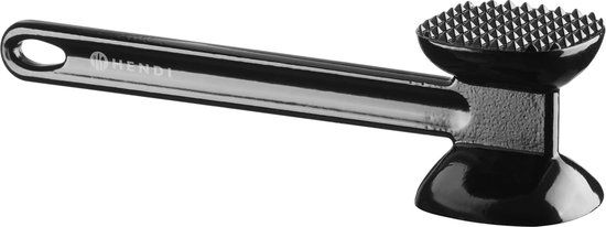 HENDI Dubbelzijdige vleeshamer – aluminium – zwart – 255 mm
