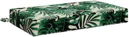 vidaXL Zitkussen SOEST 100% Polyester Bladpatroon 70 x 40 x 10 cm