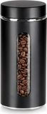 Vilde | Emballage alimentaire - Emballage pour produits secs - avec couvercle à vis - noir - 1,3 litre
