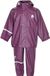 CELAVI Regenpak kinderen - Donker paars - maat 110 110-116cm