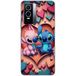 Vivo Coque Pour Vivo Y76 5G Stitch Angel coeur coloré