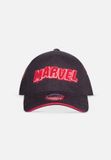 Marvel Patches Cap zwart-rood