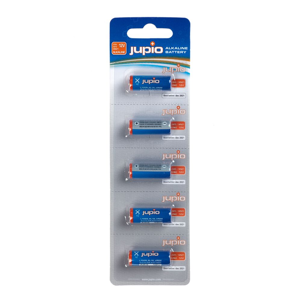 Jupio JCC-23A A23 Alkaline Batterijen - 12V - 5 stuks