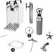 Biertap Complete set - Kontakt 40 2-kraans droogkoeler, 50 l/u