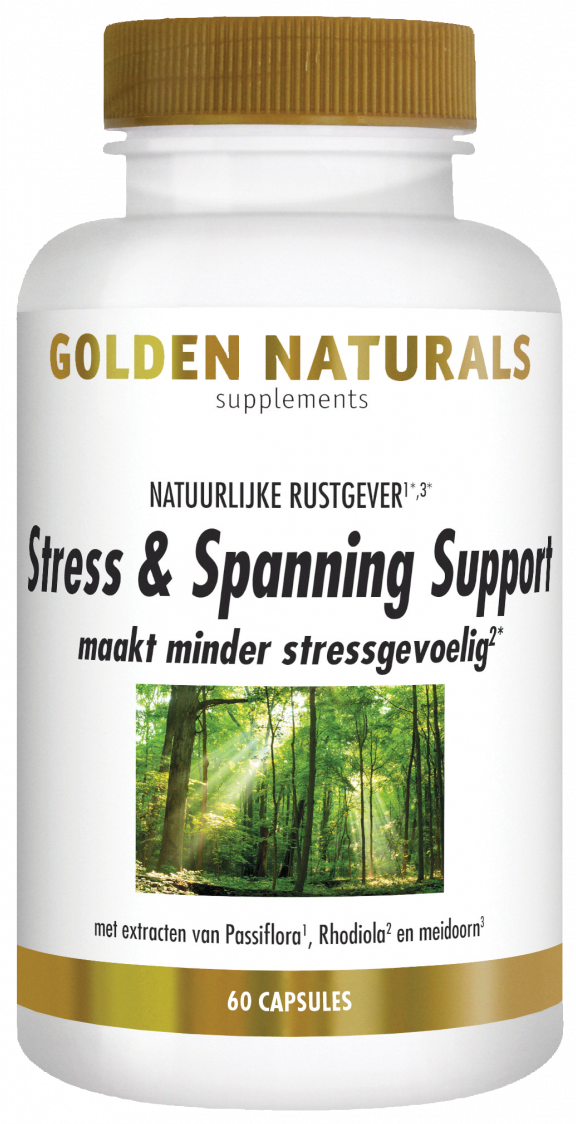 Golden Naturals Stress & Spanning Support Capsules