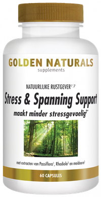 Golden Naturals Stress & Spanning Support Capsules
