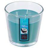 Atmosphera 123000L Geurkaars Kokosnoot Fruitig Blauw Wax 1 stuk(s)