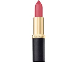L'Oréal Make-Up Designer Color Riche Matte Lipstick - 104 Pink Ready to Wear - Roze - Verzorgende Matte Lippenstift verrijkt met Camillia en Jojoba oliën - 4,54 gr.