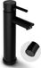 Mirlux Robinet de lavabo Noir