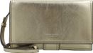 LIEBESKIND BERLIN Leren Schoudertas Koppeling Lisa Metallic Crossbody Bag Light Gold Goudkleurig