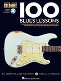 100 Hal Leonard Europe 100 Blues Lessons (+Audio Access) Bladmuziek Elektrisch Gitaar ST Model 6 Snaren Nederlands