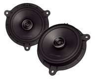 Pioneer TS-Q160F-RN 16,5 cm (6,5 inch) 2-weg coaxiale luidspreker voor Renault, Dacia, Nissan & Smart (350 W max., 50 W RMS), Plug & Play, Perfect Fit