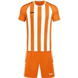 Jako Inter Shirt Korte Mouw Kinderen - Wit / Fluo Oranje | Maat: 152