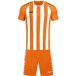 Jako Inter Shirt Korte Mouw Kinderen - Wit / Fluo Oranje | Maat: 152