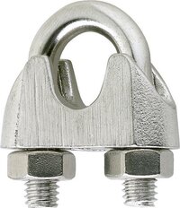 Dulimex Staaldraadklem Type 741 RVS 5/8 16mm 8000.030.5I16