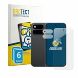 BROTECT Screenprotector 6 Stuks voor Google Pixel 11 Pro Fold (Voor+Camera) Beschermglas transparant