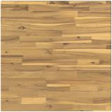 vidaXL Tafelblad - 70 x 70 x 3 cm - Glas - Wit