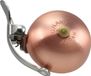 Crane Cloche de vélo Mini Suzu 5 x 4,5 cm Acier Cuivre mat