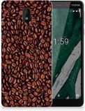 B2Ctelecom Nokia 1 Plus Siliconen Case Koffiebonen