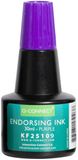 Q-CONNECT Stempelinkt Flesje 28 ml Violet