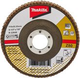 Makita Accessoires Makita B-22648 Lamellenschuurschijf Z80 | 115mm